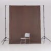 Burnt Soil & Chocolate Mist Canvas Backdrop (double sided) LN#004